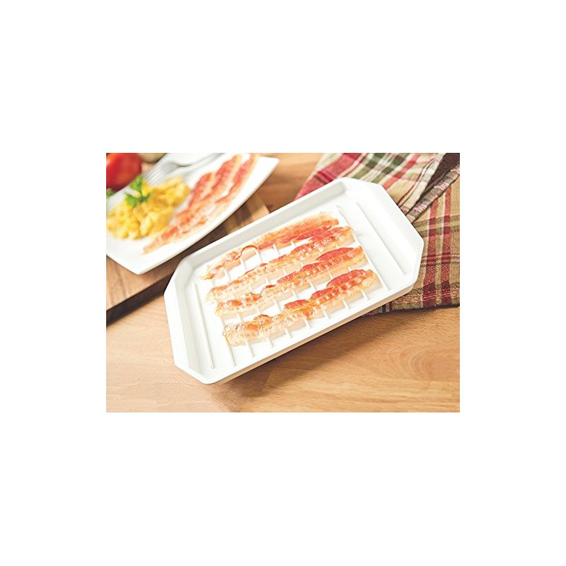 Fox Run Microwave Bacon Rack/Cooker, 8 x 9.75 x 0.5