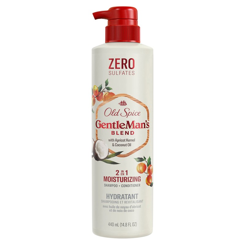 Old Spice Gentleman’s Blend with Apricot Kernel & Coconut Oil,