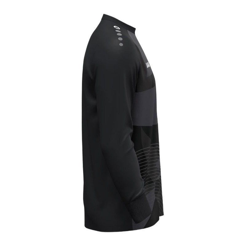 JAKO Maglia da Portiere Unisex River, Nero, S