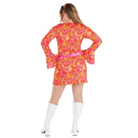Dreamgirl Go Go Gorgeous Costume, Multi, Medium