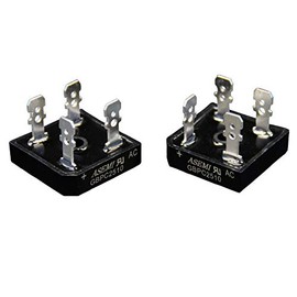 ASEMI GBPC2510 Bridge Rectifier Diode Through Hole Single Phase Rectifier with Heatsink (Pack of 2)