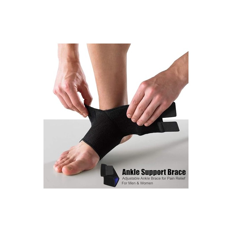 ATEK Ankle Support Brace, Ankle Stabilizer, Compression Ankle Sleeve,