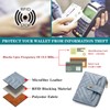 FALAN MULE Women's Small Purse with RFID Blocking, Mini Purse