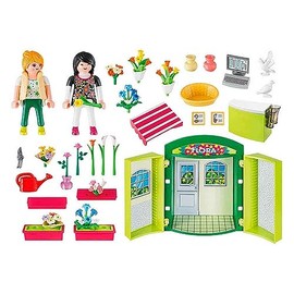 PLAYMOBIL City Life 5639 Mitnehm-Blumenladen, Ab 4 Jahren, Multicolor