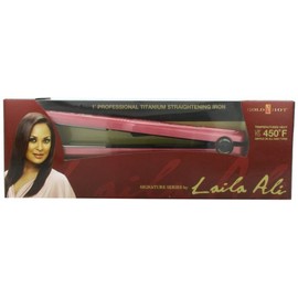 Gold 'N Hot Signature Series Laila Ali Professional Titanium Led Straightening Iron, 1 Inch