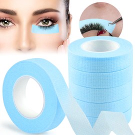 EBANKU 6Pcs Blue Eyelash Extension Tape for Eyelash Extension Supplies