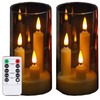 Da by Flameless Candle, Battery-Powered Candle with Remote Control and
