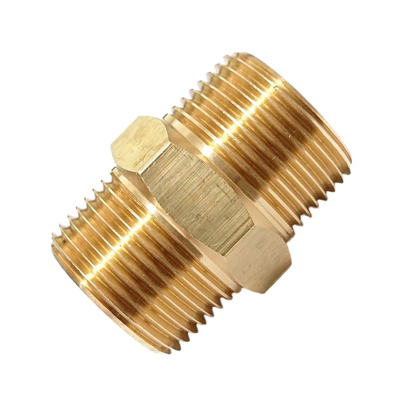 T TANYA HARDWARE 1 Inch x 1 Inch NPT Brass