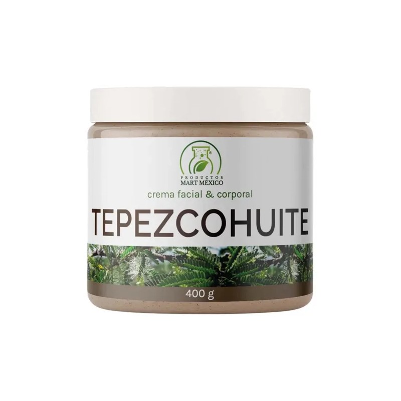 Crema De Tepezcohuite Corporal & Facial Regeneradora 400 Grs