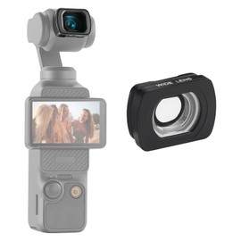 Magnetic Wide Angle Lens for DJI Osmo Pocket 3, Magnetic Multi-Coated Wide Angle Lens for DJI Pocket 3 Creator Combo Accessories Protection Action Camera Lens
