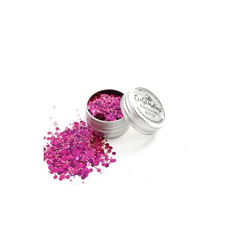 EcoStardust Flamingo Biodegradable Glitter Festival Bioglitter Cosmetic Facial and Body