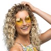 Boland - Occhiali da festa hippie XL per adulti
