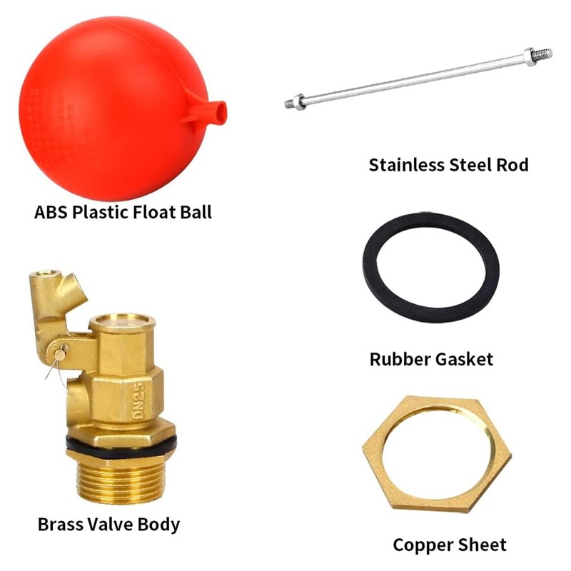Float Ball Valve Plastic Water Float Valve Mini Plastic Float