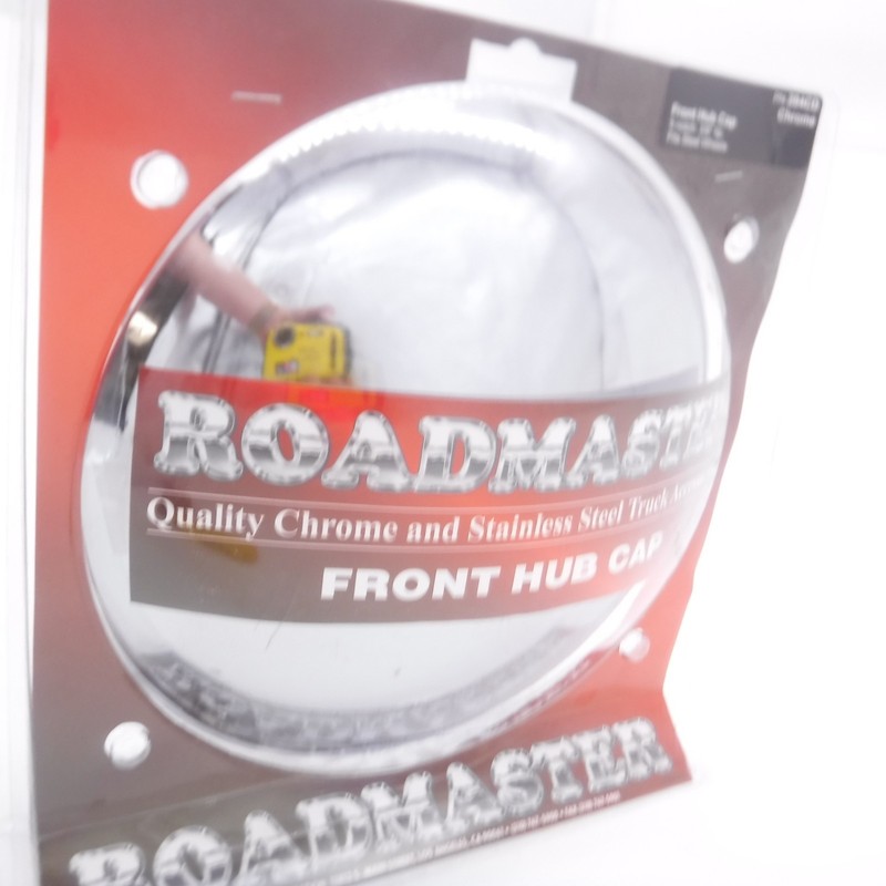 Roadmaster Single Roadmaster Chrome Front 5 Notch Cut Out Hub