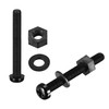 sourcing map Nylon Screw Nut Washer Assortment Kit, M5x45mm Round