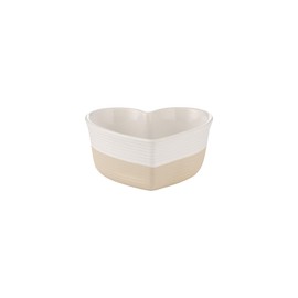 Mason Cash Rustic Charm Heart Shape Baker 375ml Stoneware Baking Dish with Debossed Heart Motif Durable and Stylish for Baking Cooking & Serving