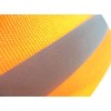 2ms of orange Silver fluorescence ribbon Hi Viz Reflective ribbon
