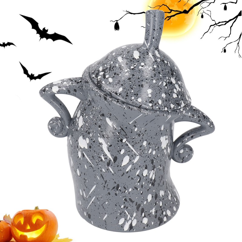 Biscuit Jar Attitude Cookie Jar with Lid Cute ABS Ample