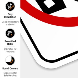 Do Not Smoke, Eat Or Drink in This Area Sign, ANSI Notice Sign, 24x30 Inches, Rust Free .063 Aluminum, Fade Resistant, Indoor/Outdoor Use, Made in USA