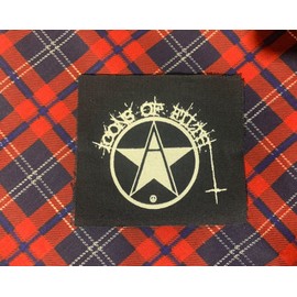 Icons of Filth DIY Patch- Punk Crust Black Flag Leftover Crack Oi