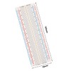 KKHMF 2pcs MB-102 830 Tie Point Breadboard Solderless Breadboard PCB