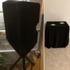 Skyour Black 10"/12"/15" PA DJ Speaker Cover 2pcs Scrim Stretchy