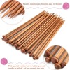 8 Pcs Wooden Knitting Needles, Knitting Needles Set, Huge Knitting