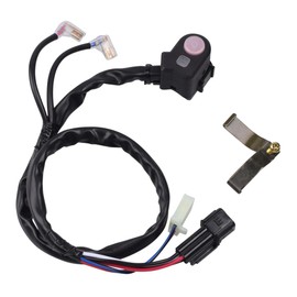 Motorcycle Buttons Engine Electronic Start Stop Kill Switch Button with Indicator Light Compatible with Honda CRF250 CRF450 2019-2023 35130-K99-A01