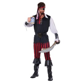 Adult Cutthroat Pirate Costume X-Large