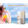 VGO Sunscreen Spray SPF 50, Spectrum UVA/UVB Protection, Moisturizing and