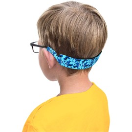 Hzran Eyeglass Strap for Kids, No-Tail Adjustable Glass Retainers for Boys & Girls, Floating Sunglass Lanyard for Children