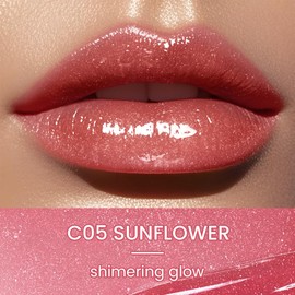 CATKIN Lip Balm, 2-in-1 Lipstick in Balm, Lip Care with Colour, Juicy and Shiny Lip Care Lipstick, Shiny Finish for Dry, Cracked and Brittle Lips