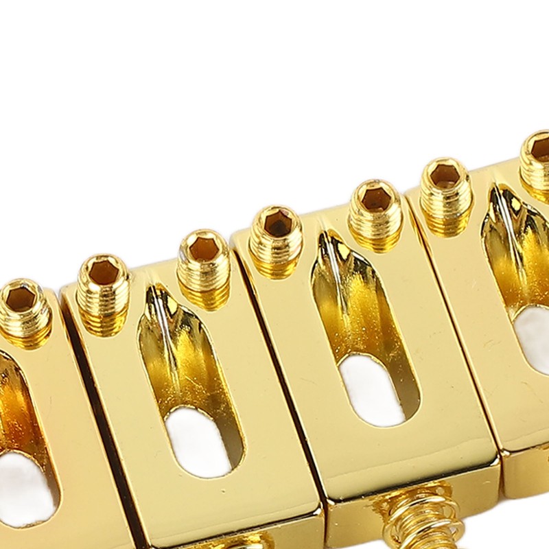 6 Pcs Electric Guitar Bridge Saddle Standard Zinc Alloy Guitar