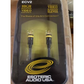 ESOTERIC AUDIO ECV2 SERIES RCA VIDEO INTERCONNECT CABLE - 3.3FT 1M