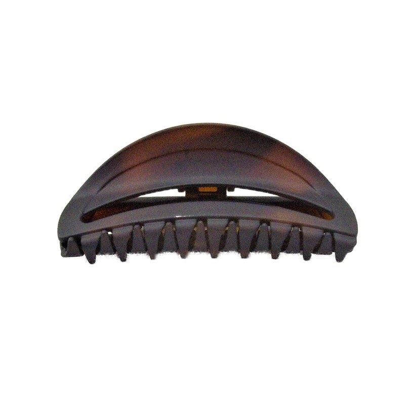 Clip French Vance Half Moon Shape Hollow Out Matte Color