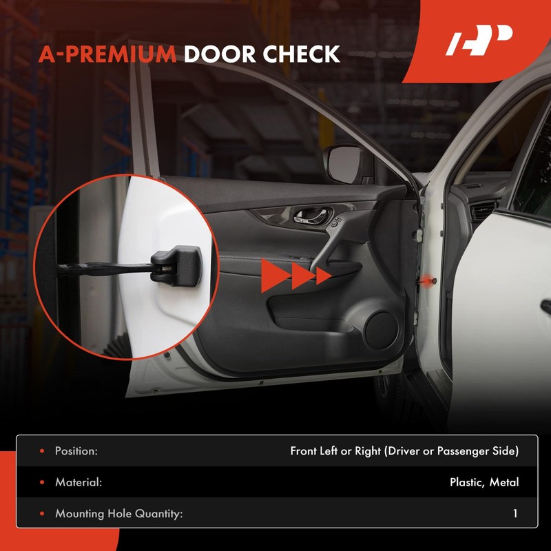 A-Premium Front Left or Right Door Check Strap Stopper Compatible