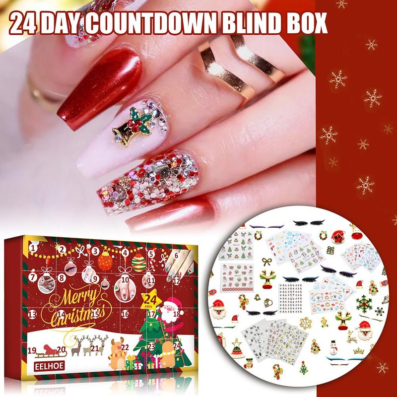 Christmas Countdown Calendar Beauty Blind Box Advent Calendar 24 Days