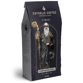 St. Benedict Chocolate Hazelnut Blend Medium Roast Catholic Coffee (Whole Bean) 12 ounces