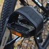 2 x Black Pedal Straps for Bike Pedals and Cleats