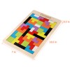 Coogam Wooden Blocks Puzzle Brain Teasers Toy Tangram Jigsaw Intelligence