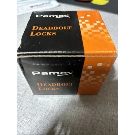 Pamex 1 Pemex Single Cylinder Deadbolt Satin Nickel FD2P6