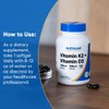 Nutricost Vitamin K2 (MK7) (100mcg) + Vitamin D3 (5000 IU)
