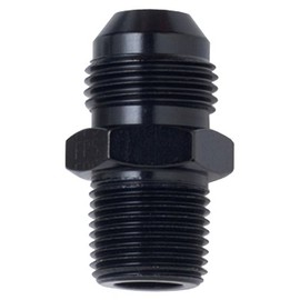 Fragola 481610-BL Black Size (-10) x 1/2" MPT Straight Adapter Fitting