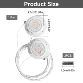 YGKYMVW Shoelaces Without Tying Screw Lock for Shoes, Shoelaces Without Tying Closure, Elastic Shoelaces Without Tying for Shoes that Need to Be Laced (White), White