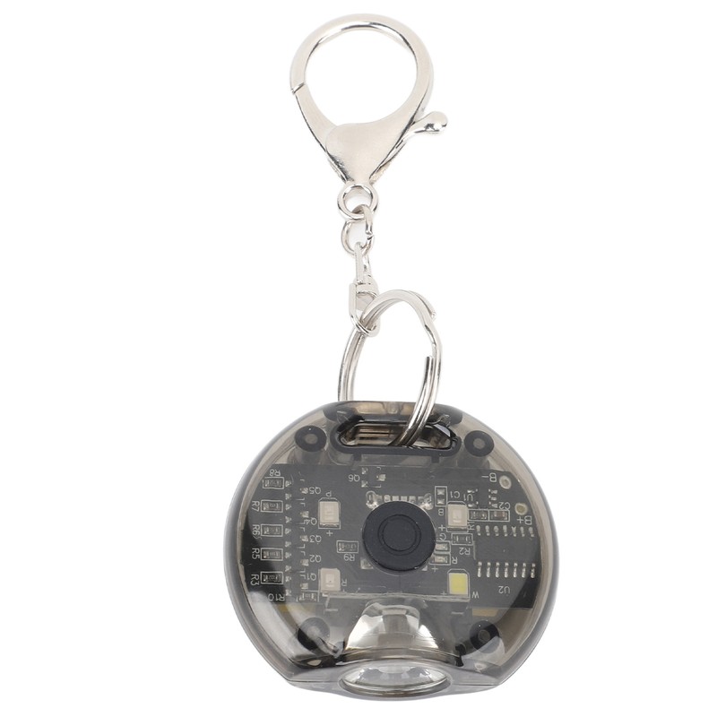 Outdoor Mini Strong Light Flashlight Portable Rechargeable Keychain Flashlight with