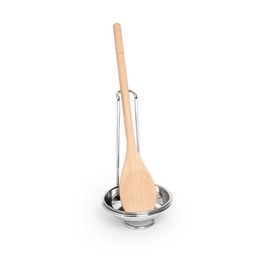 Fox Run 5612 Vertical Spoon Holder, Stainless Steel, 4.75 x 7.5 inches