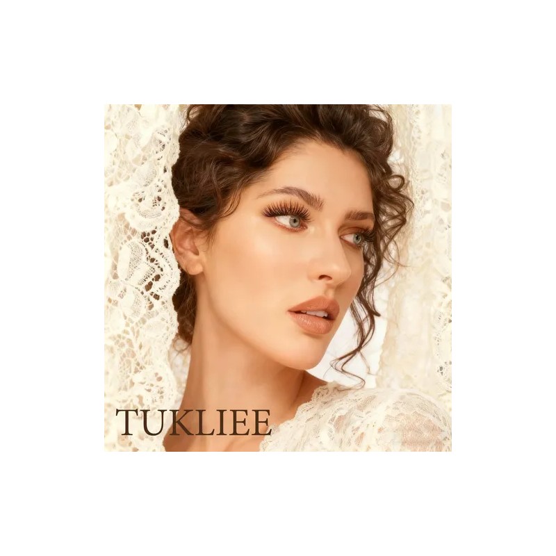 Extensiones De Pestañas Tukliee Diy Para Mujer Natural