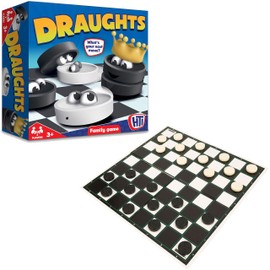HTI Toys Traditional Games Draughts Set Board Game For Kids Adults