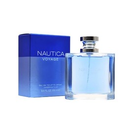 Nautica Voyage Eau De Toilette for Men - Fresh, Romantic, Fruity Scent Woody, Aquatic Notes of Apple, Water Lotus, Cedarwood, and Musk Ideal Day Wear 3.3 Fl Oz