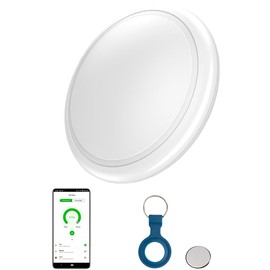 EMEBAY Bluetooth Item Finder Works with App compatible Android and iOS, Wallet Tracker, Keys Finder, Luggage Tracker, Find your Wallet, Keys, Luggage, Objet Locator for Pets, Elderly, Children